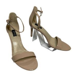 Jones New York Women's Beige Ankle Strap Heels Size 9.5